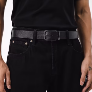 Thắt lưng nam Coolmate da bò Mill khoá gài kim